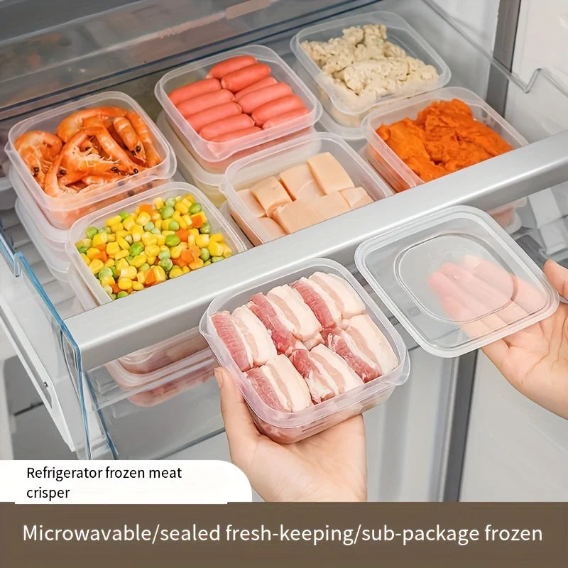 Freezer Meat Vegetable Storage Container Bpa Food Grade
