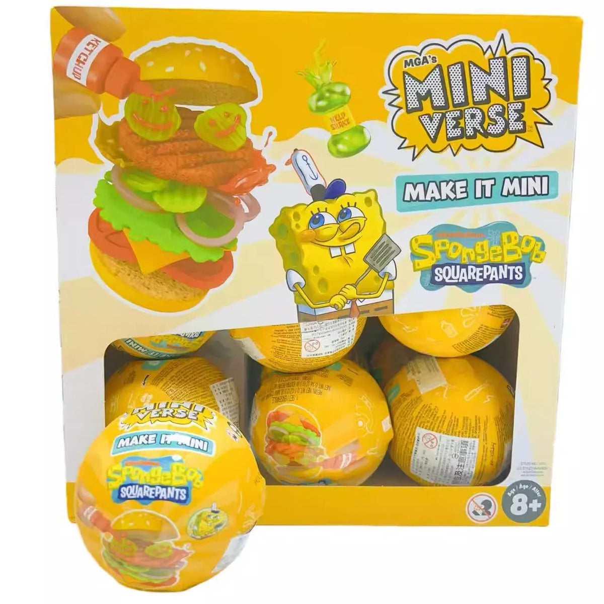Genuine Miniverse Bikini Bottom Series Ball Limited-Edition Mga