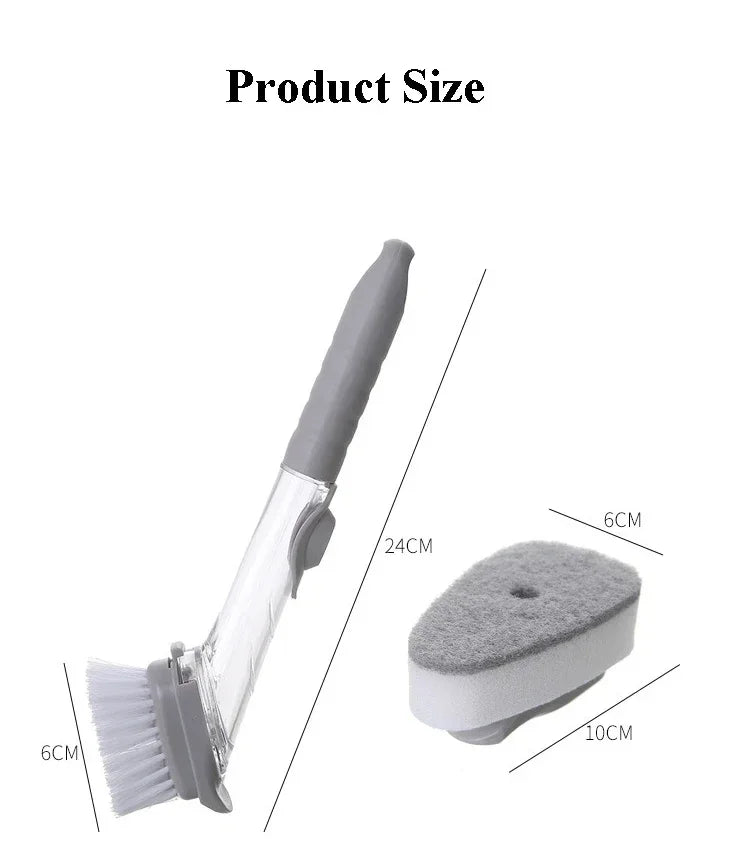 Cleaning Brush In Long Handle Cleaing Brush Removable