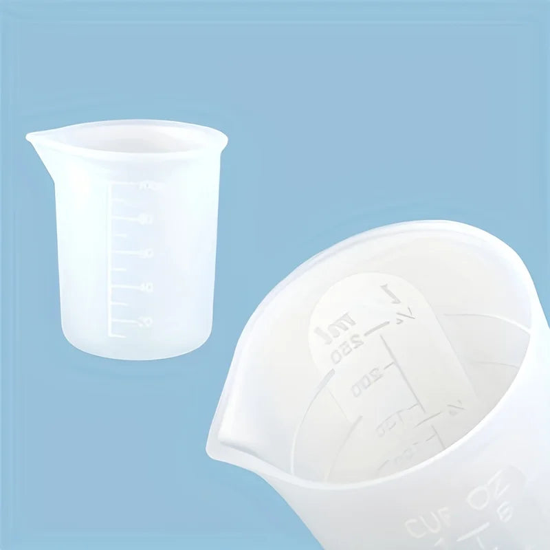 38pcs/Set Silicone Measuring Cup Resin Silicone Mold Non-Stick