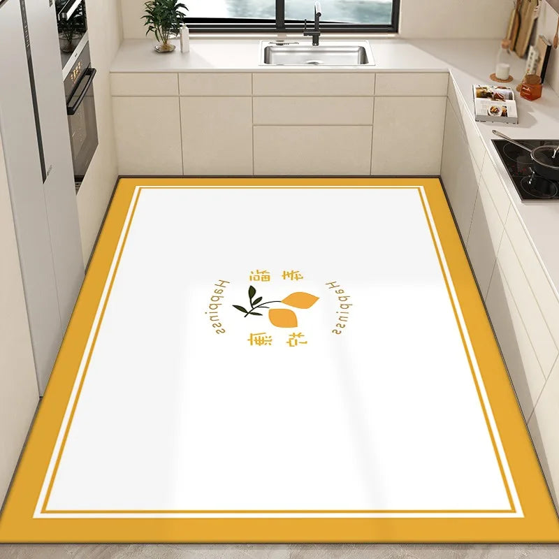 Checkerboard Pvc Anti-Slip Oil-Proof Floor Mat Leather Balcony