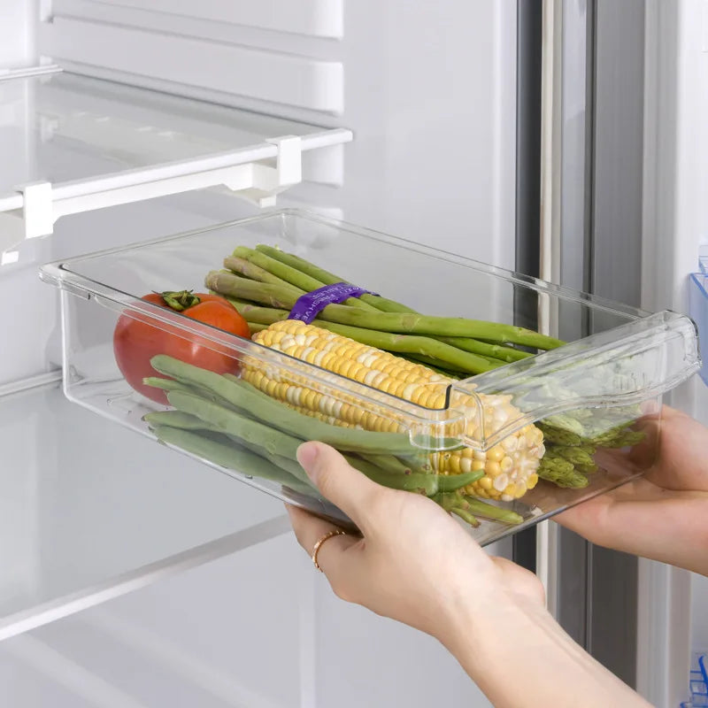 Refrigerator Egg Storage Box Drawer Style Food Fruit