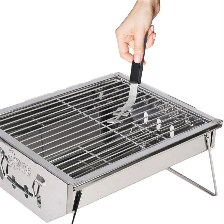 Universal Grill Grate Lifter Cast Iron Grid Lever