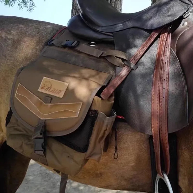 Baslong Saddle Bag Oxford Cloth Equestrian Equipment Bag