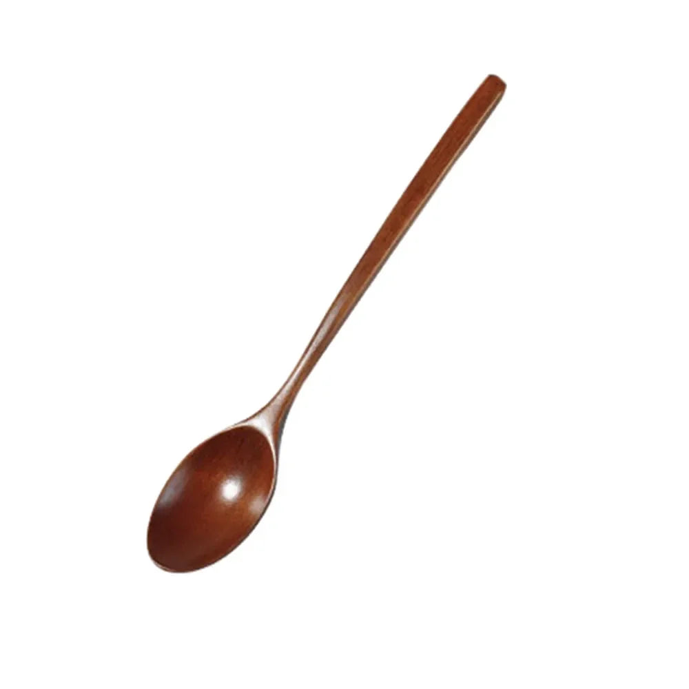 Wooden Spoon Catering Cooking Soup Tea Spoon Cooking