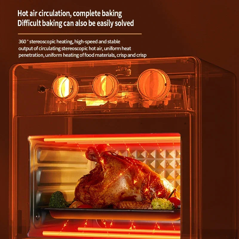 Smart Air Fryer Oven 26l 13l Large Capacity