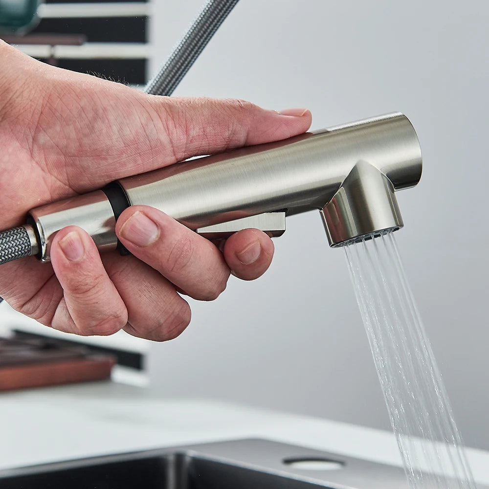 Pull Out Sink Faucet High Pressure Two Model
