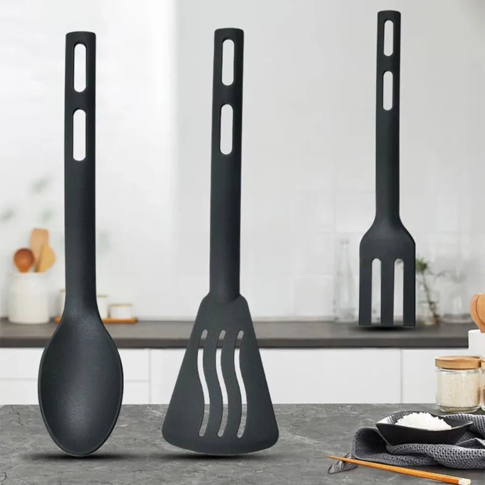 Heat Resistant Utensils Non Stick Comfortable Handle Nylon
