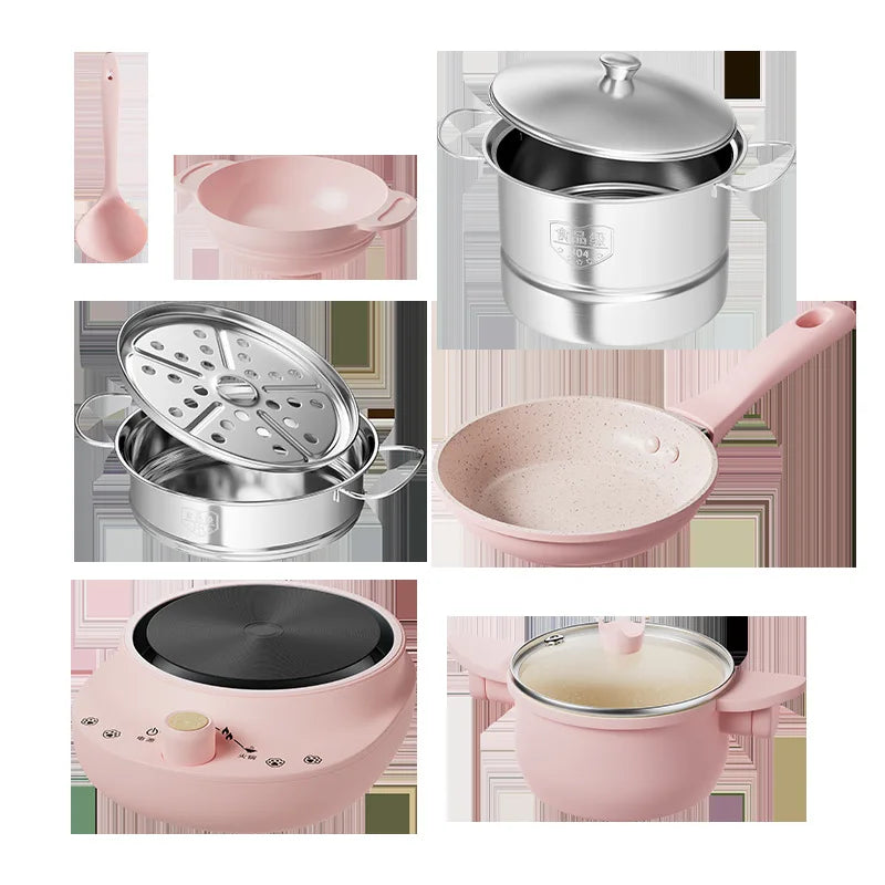 Mini Kitchenette Real Cooking Full Of Cooking Utensils