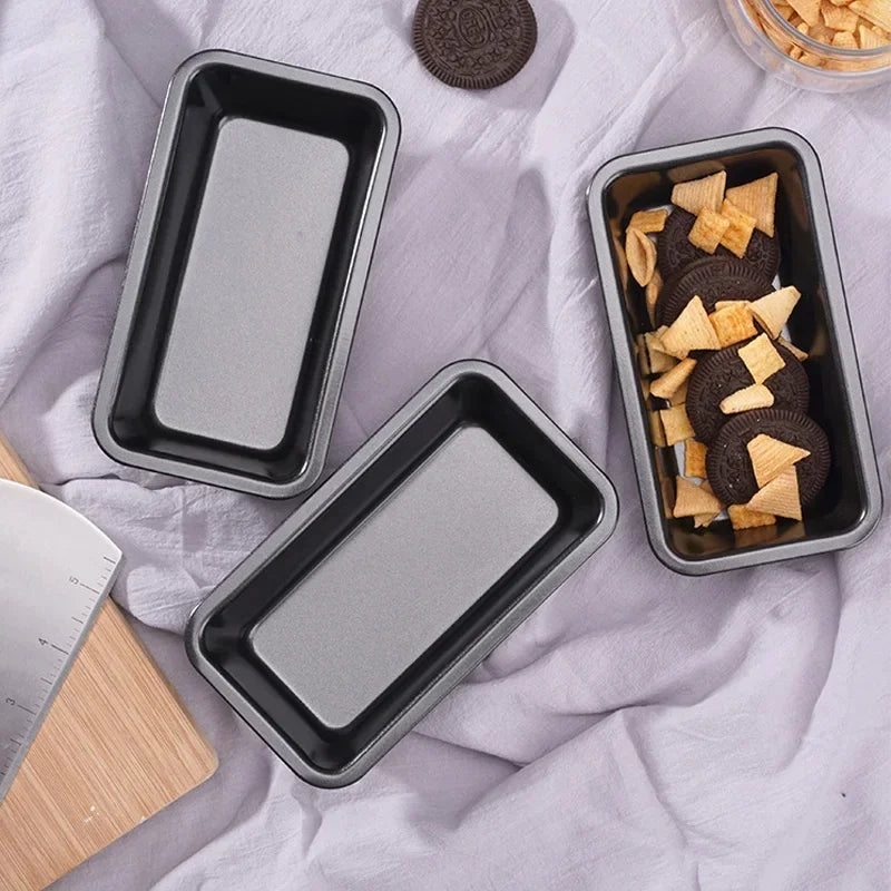 4/6pcs Mini Bread Mold Carbon Steel Nonstick Cake