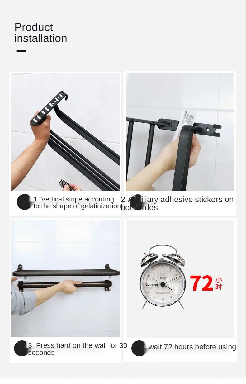 Bathroom Holder Toilet Paper Holder Towel Rack Toilet
