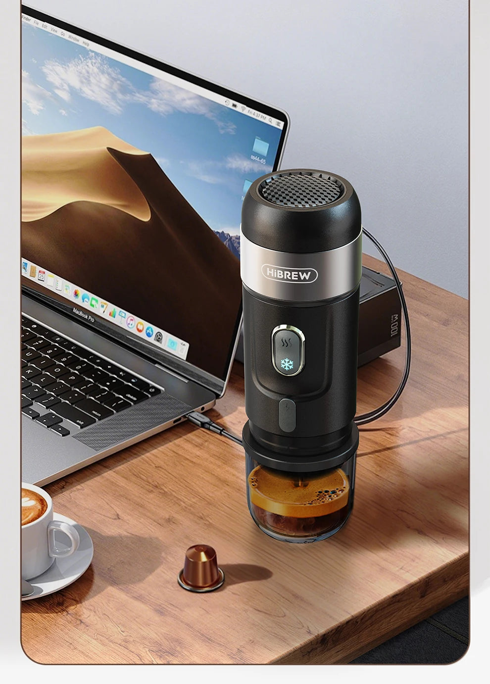 Hibrew Coffee Machine Expresso Coffee Maker Fit Nexpresso