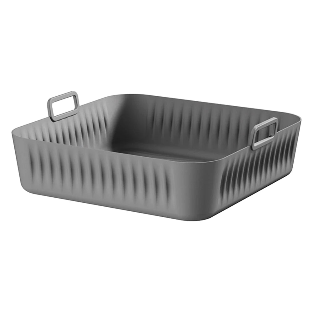 1pcs Fryer Silicone Liners Nonstick Airfryer Basket Reusable