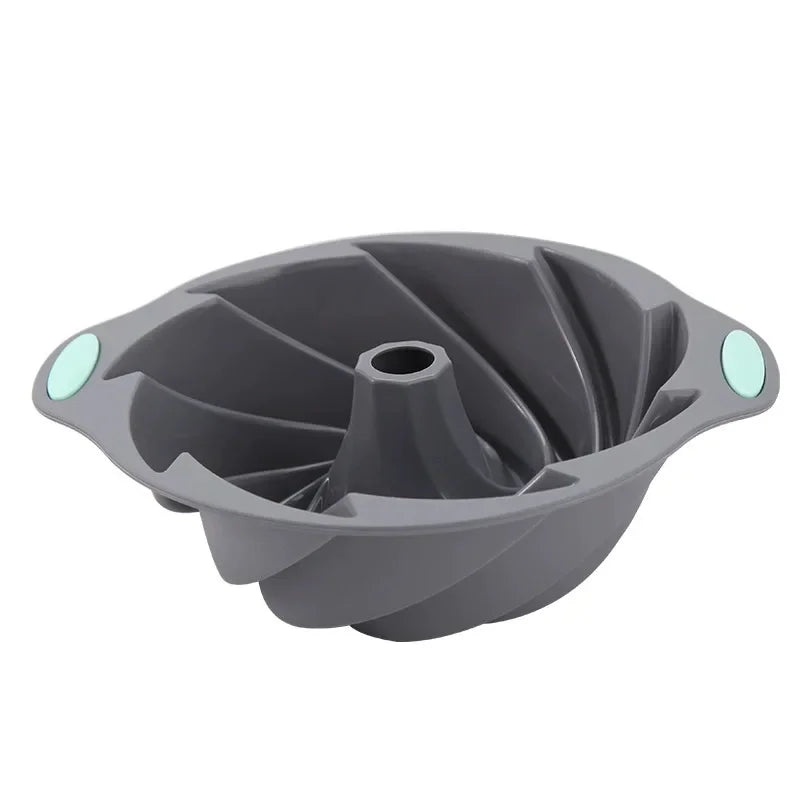 Silicone Fluted Cake Pans Non-Stick Oven Baking Pans