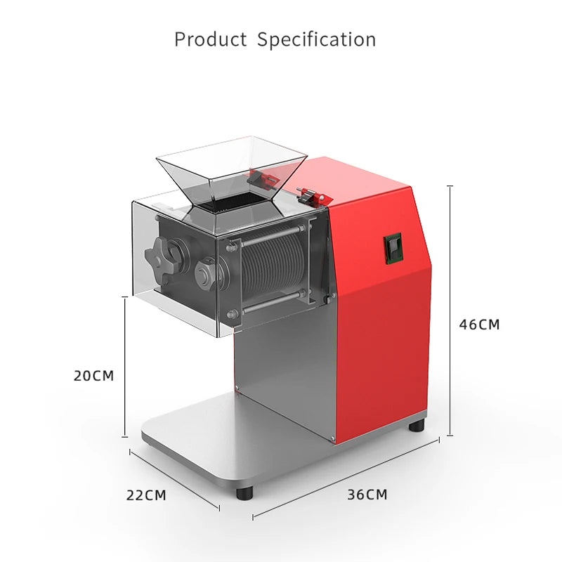 Meat Slicer Commercial Stainless Steel Meat Slicing Machine