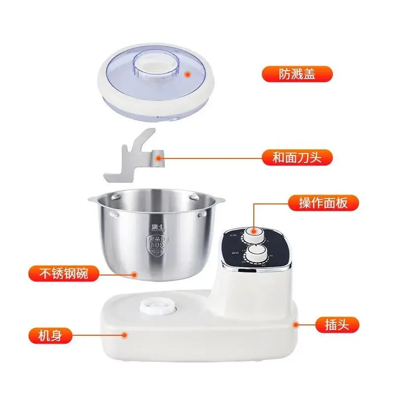 Automatic Dough Kneading Machine Dough Mixer Multi-Functional