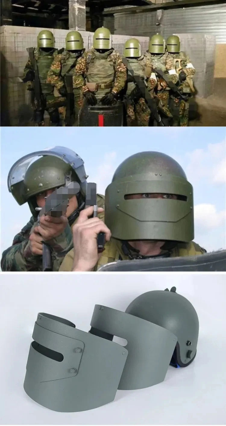 Russian Maska Helmet Bimetallic Mask Takov Mask Sponge