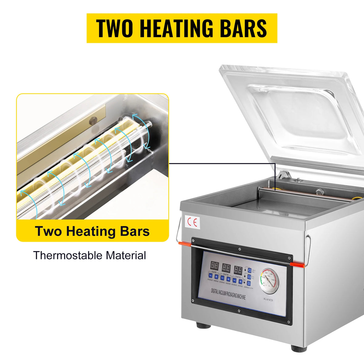 Succebuy Dz-260c Chamber Vacuum Sealer Food Packing Sealing