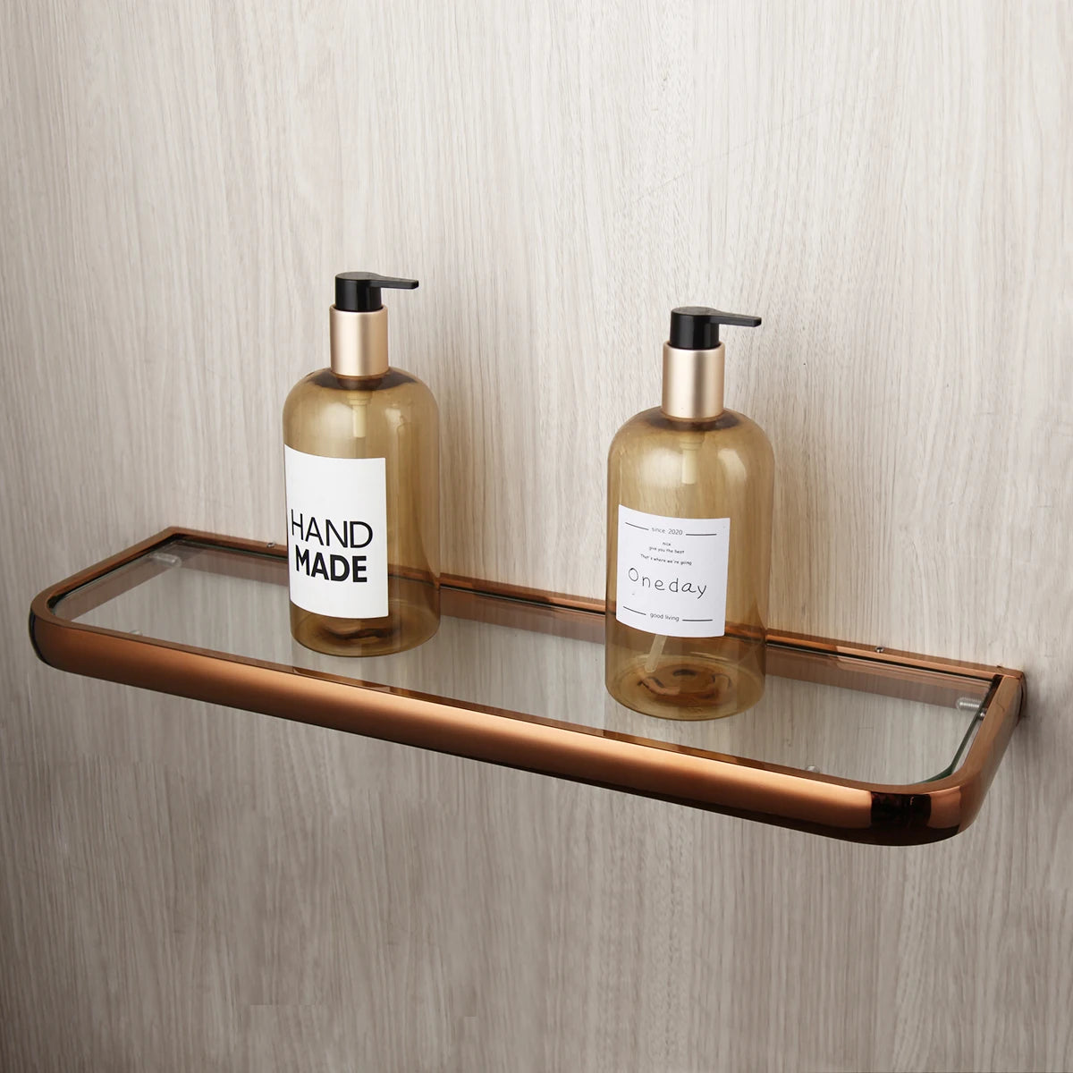 Monite Luxury Rose Golden Bathroom Solid Brass Toilet