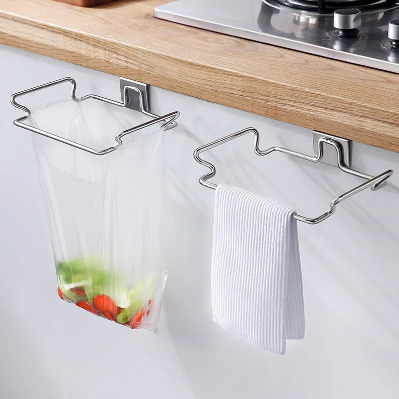Non Perforated Stainless Steel Garbage Rack Hanging Bracket