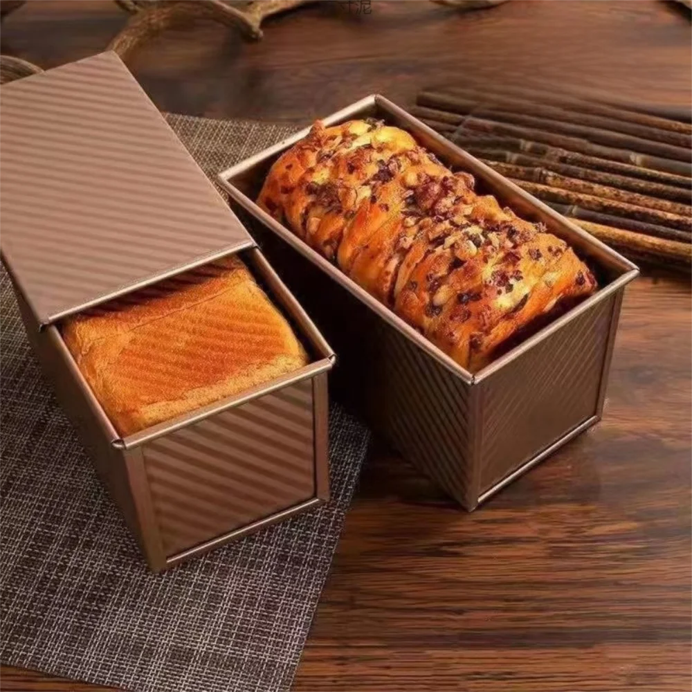 Carbon Steel Loaf Pan Rectangle Shape Cover Bread