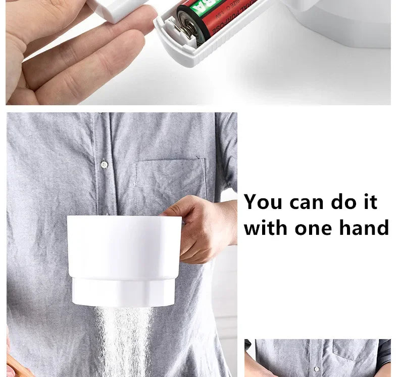 Hand-Held Electric Powder Sieve Stainless Steel Inner Core