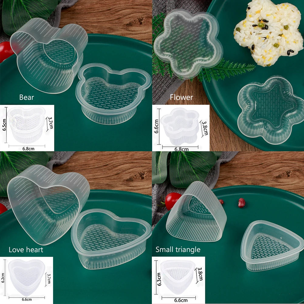 Cartoon Shape Onigiri Rice Ball Sushi Rice Maker