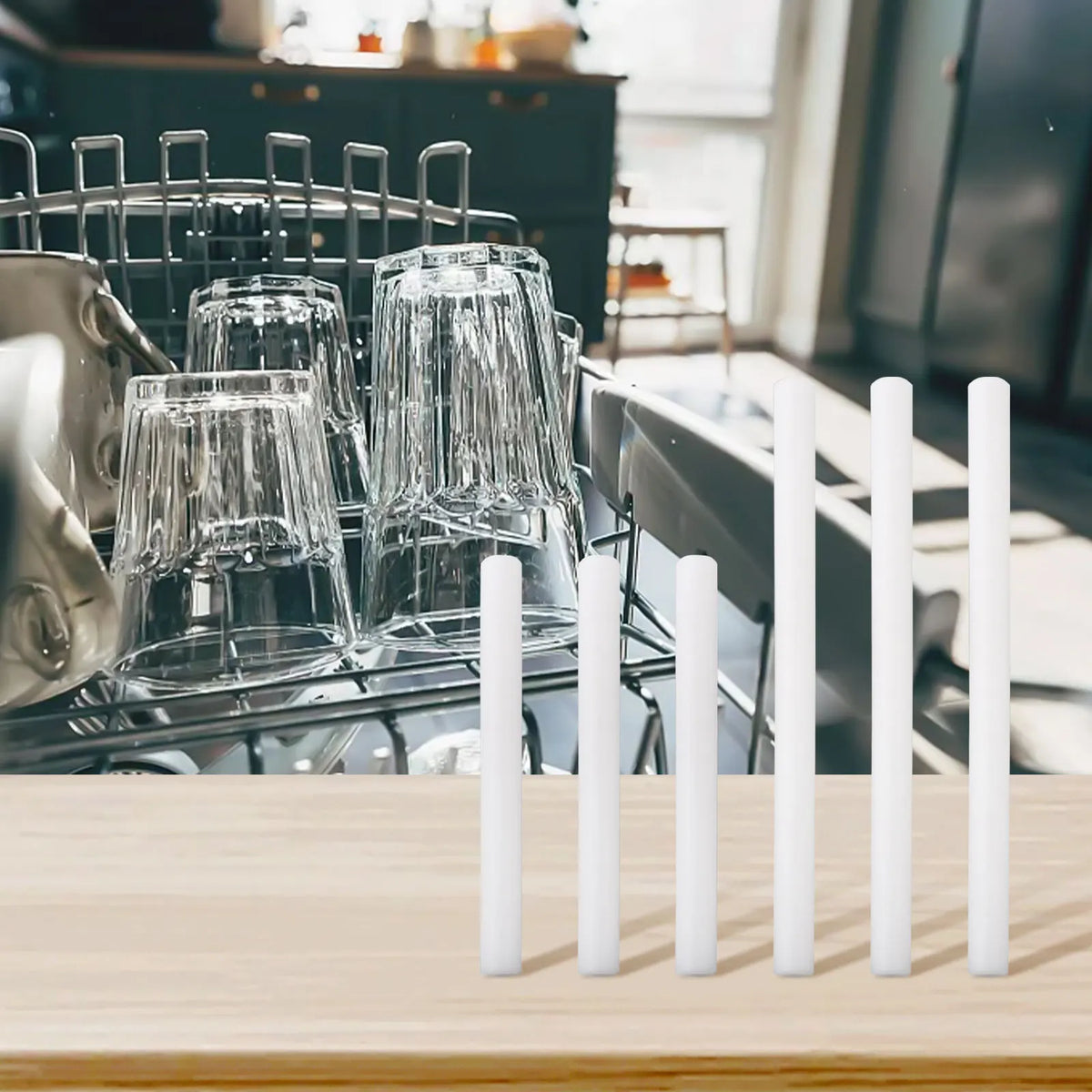 Beer Glasses Spiked Glasses Holder White Dishwasher Glass