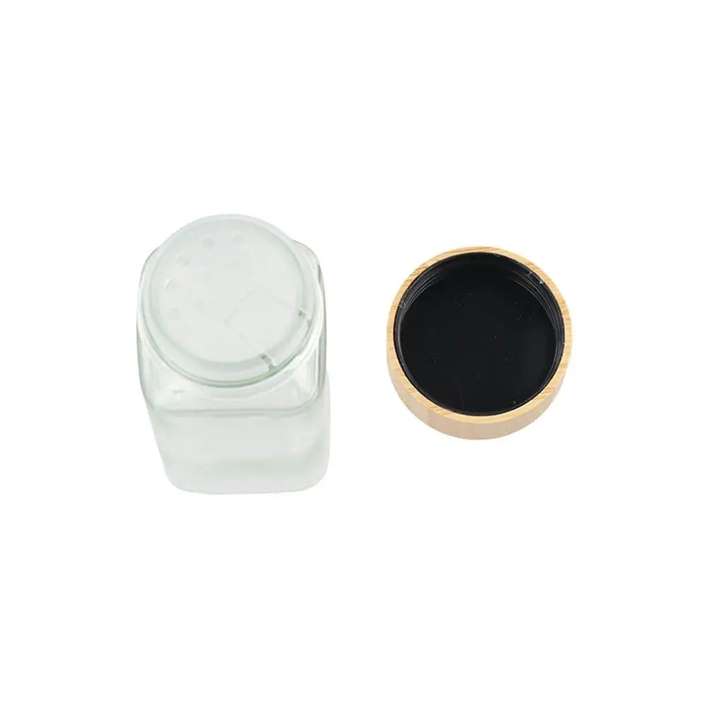 120ml Glass Spice Jars 4oz Square Spice Bottles