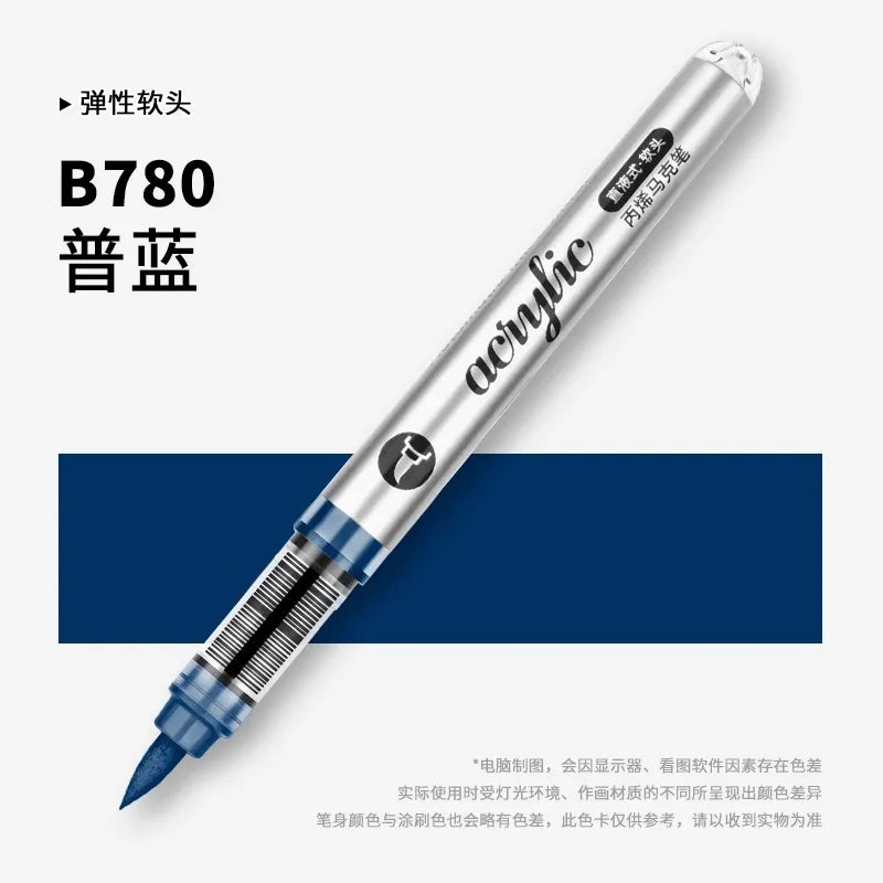 Grasp 120/1 Colors Acrylic Markers Brush Tip Paint