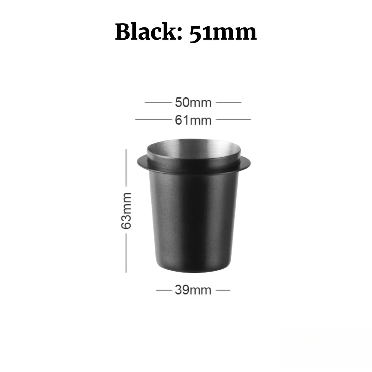 Coffee Dosing Cup Stainless Steel Coffee Bean Measuring