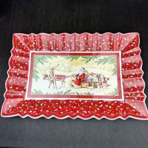 Selling German Bao Tableware Christmas European Dinner Plate