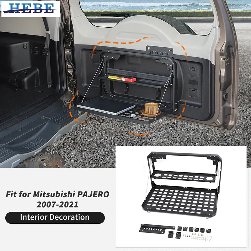 Hebe Double Layer Tailgate Shelf Trunk Storage Rack