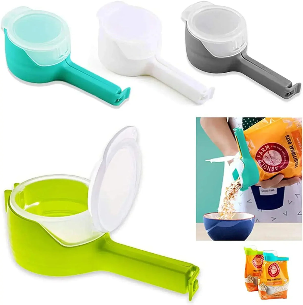 Snack Sealing Clip Fresh Keeping Sealer Clamp Plastic