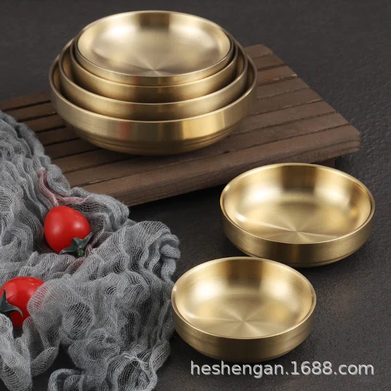Korean 304 Stainless Steel Sauce Dish Small Dish