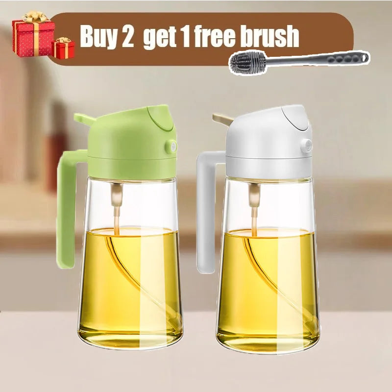 2pcs Oil Spray Dispenser Sprayer Pourer Oil Empty