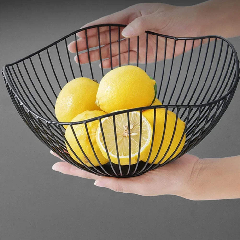 Multi Size Metal Fruit Basket Iron Snack Bread