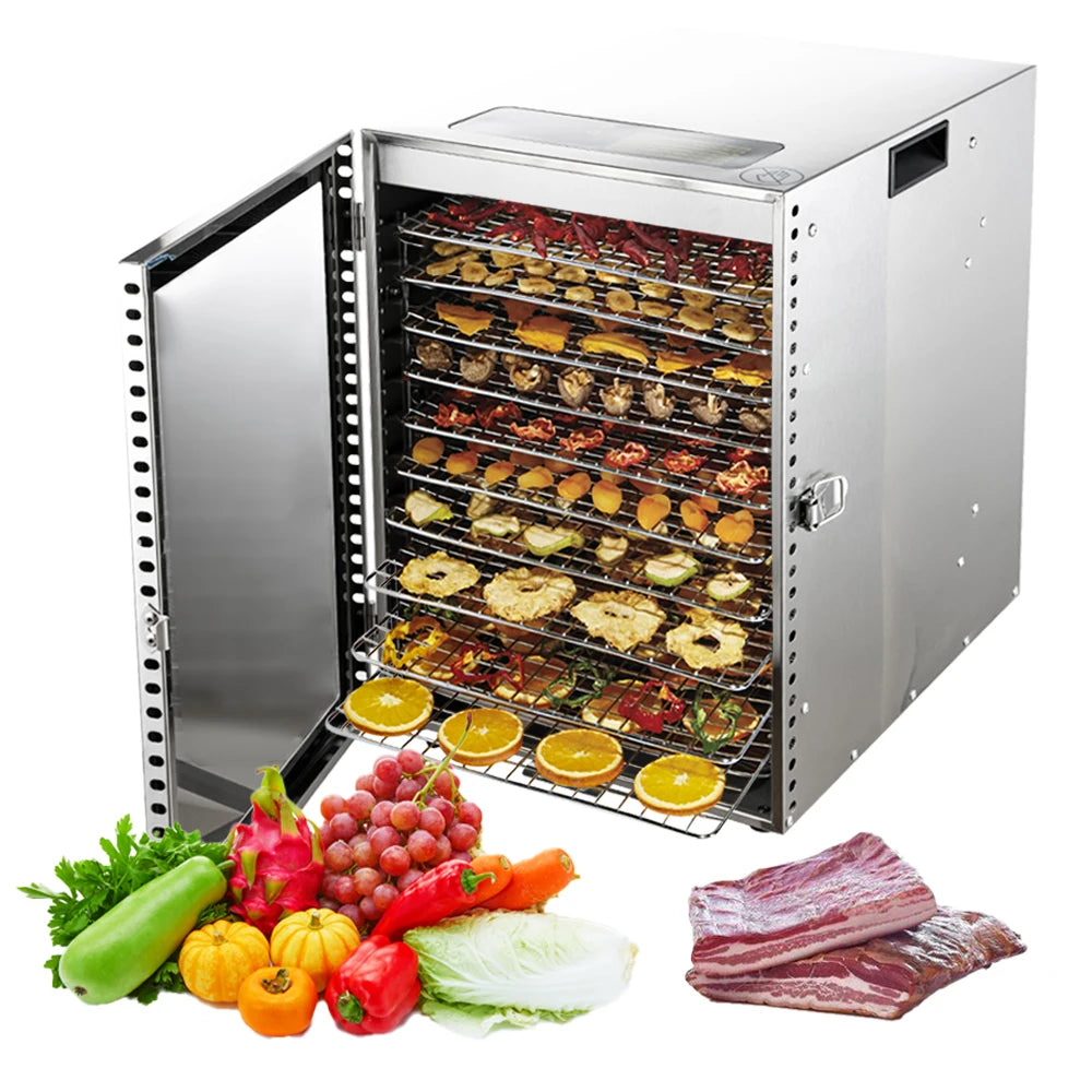 12 Layers Fruit Dryer Electric Meat Grinder Drying