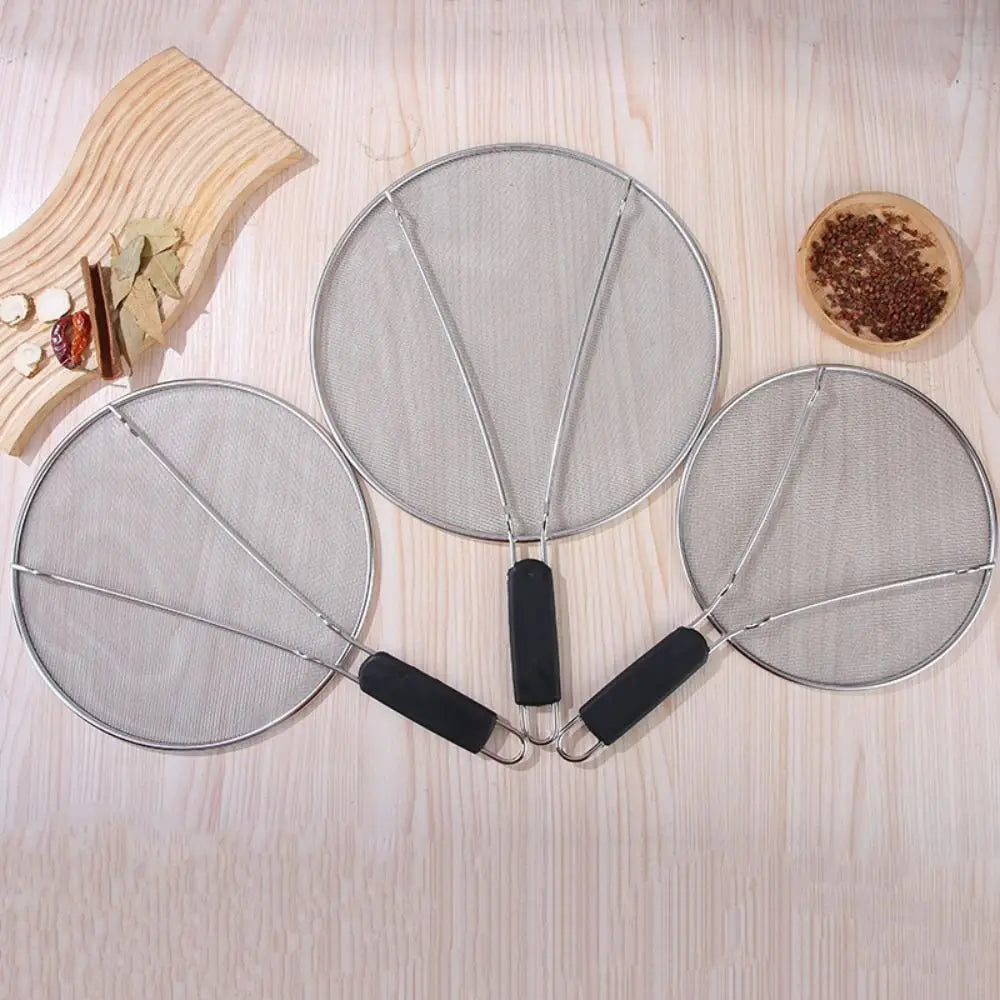 Stainless Steel Grease Splatter Screen Durable Anti Splatter