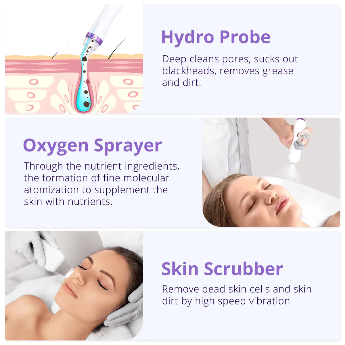 Professional Hydro Water Oxygen Machine Jet Peel Oxy
