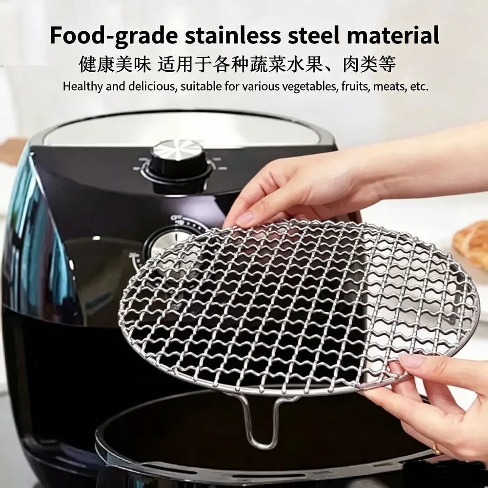 304 Stainless Steel Round Grill Rack Cm Height