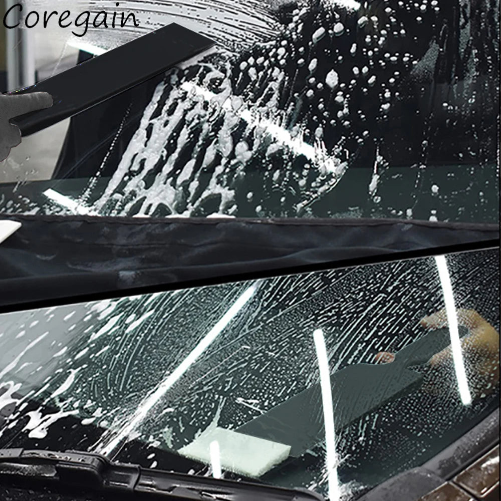 Long Scrubber Squeegee Vinyl Wrap Front Rear Windshield