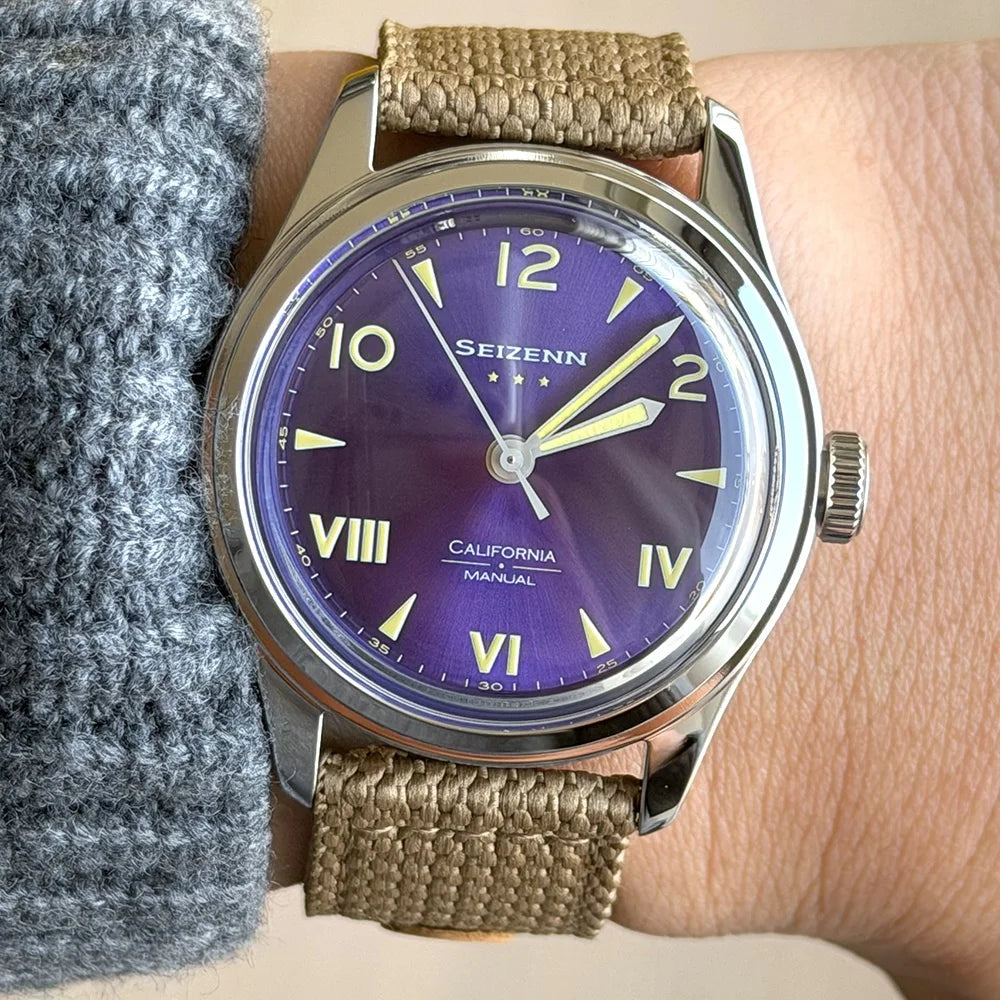 Classic Retro Arrow Pilot Watch Male Mens Wwii