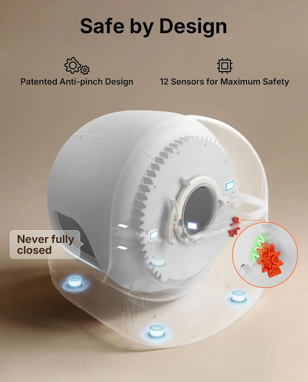 Purobot Max Pro Ai-Camera Self Cleaning Cat Litter