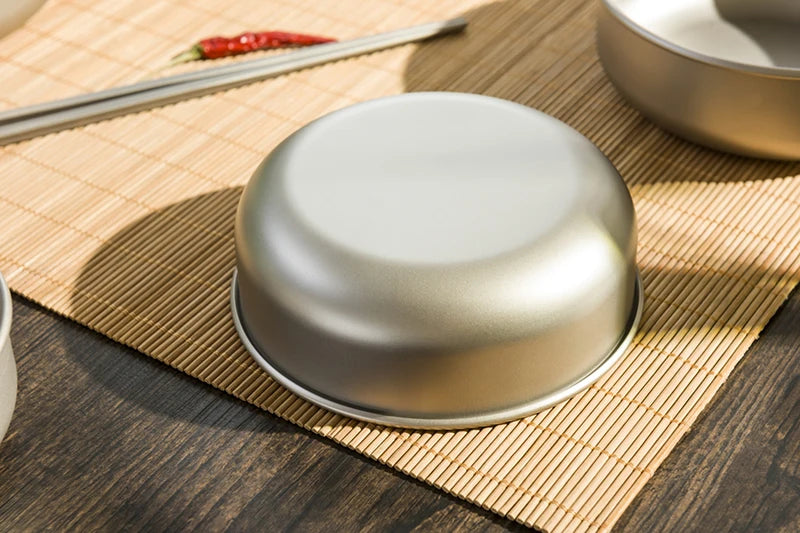 Keith Camping Tableware Titanium Bowls Pan Fruit Vegetable