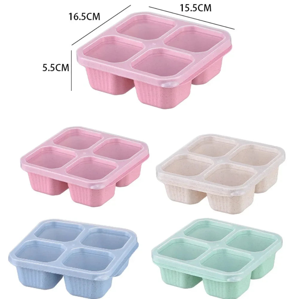 Grid Snack Containers Reusable Meal Prep Lunch Containers