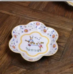 German Weibao Christmas Tableware Flat Plate Round Dinner