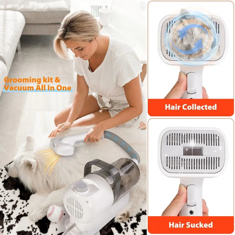 Zongyan Pet All In One Grooming Vacuum Kit