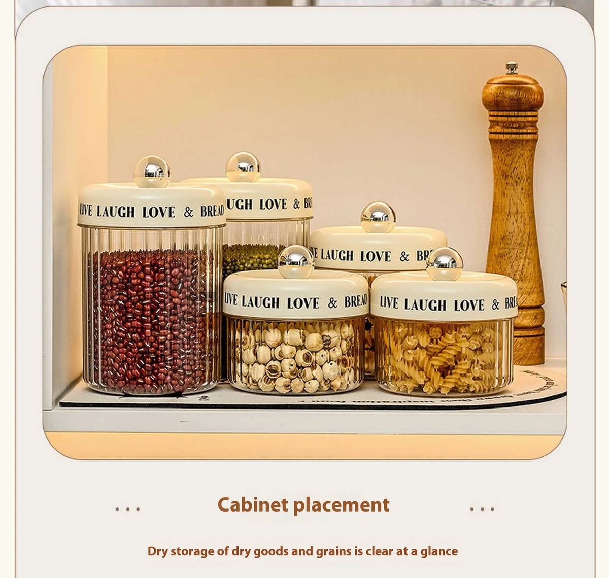 Airtight Food Storage Containers - Bpa-Free Canisters Grains/Dry