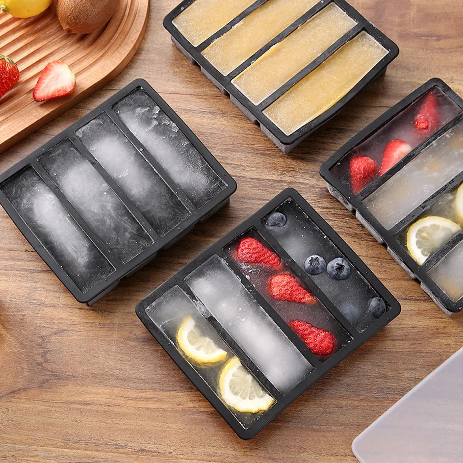 Ice Cube Tray Lid Large Long Ice Mold